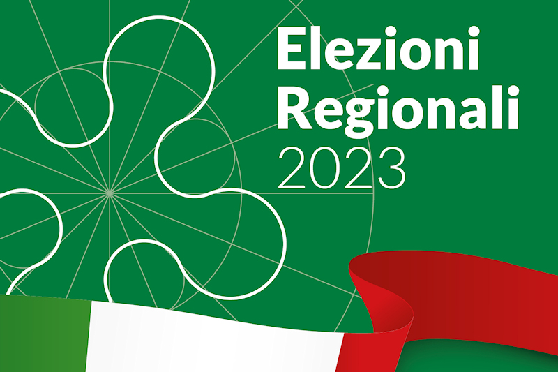 Locandina elezioni regionali 2023
